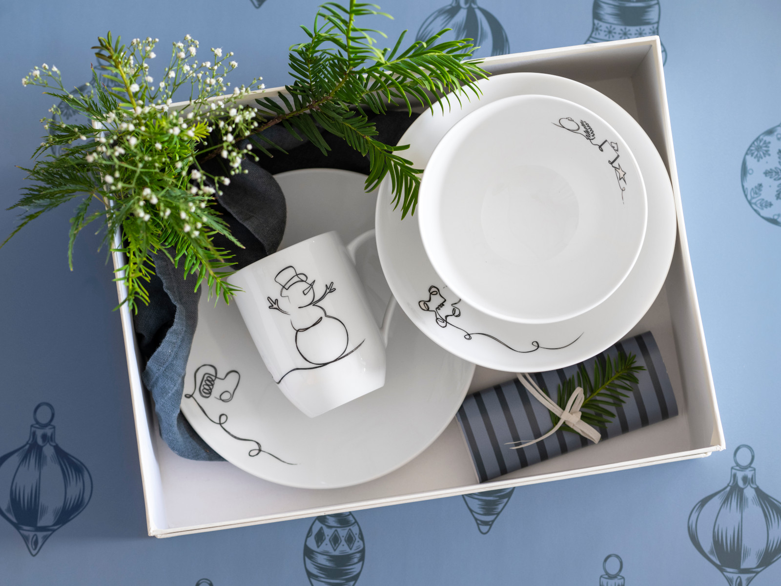 Villeroy &amp; Boch Statement Lines Bol XMAS 14cm Lifestyle 4