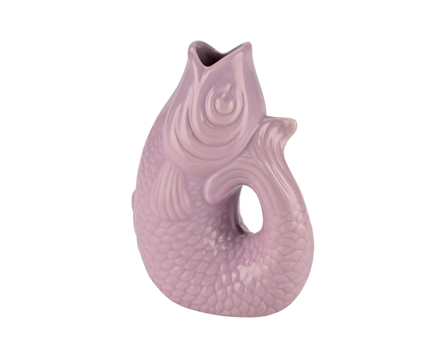 Giftcompany Monsieur Carafon Vase / Karaffe Fisch XS lavender 0,2l