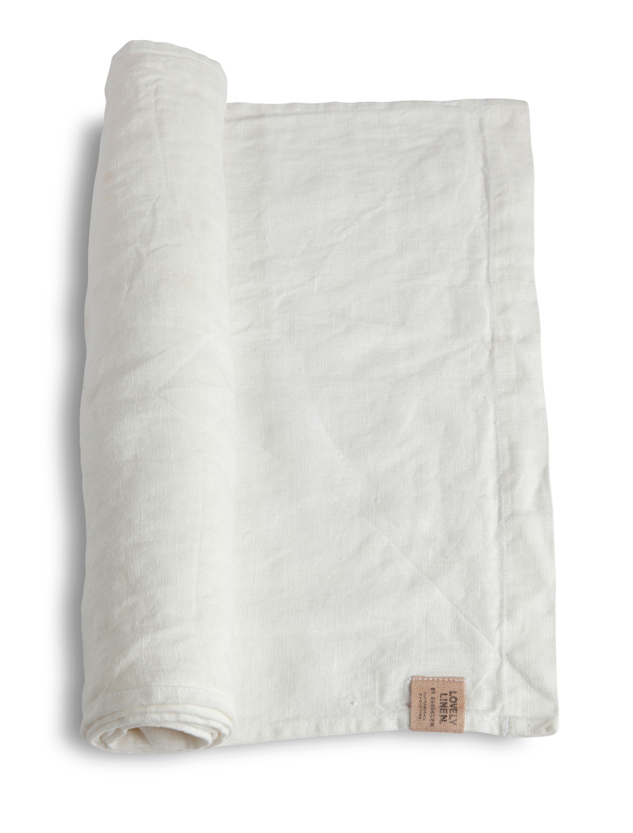 Lovely Linen Lovely Tischläufer Leinen off-white 47 x 150 cm