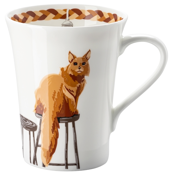 Hutschenreuther My Mug Katze - Maine Coon Becher mit Henkel 0,4 l