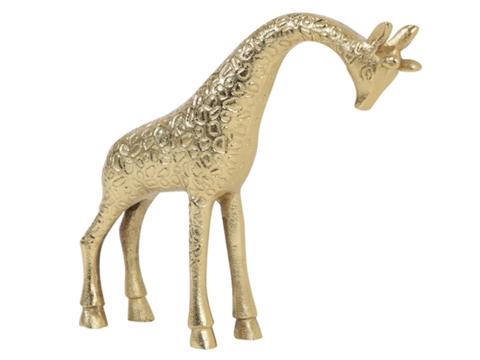 Light &amp; Living GIRAFFE Ornament gold 28,5 x 6,5 x 25 cm Freisteller 2