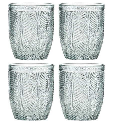 ladelle 60305 ARECA Wasserglas Jade Set4