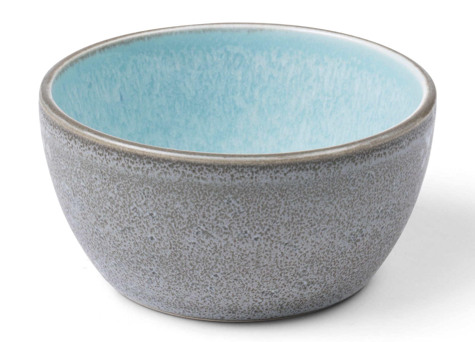 Bitz Bowl grey/light blue 10 cm