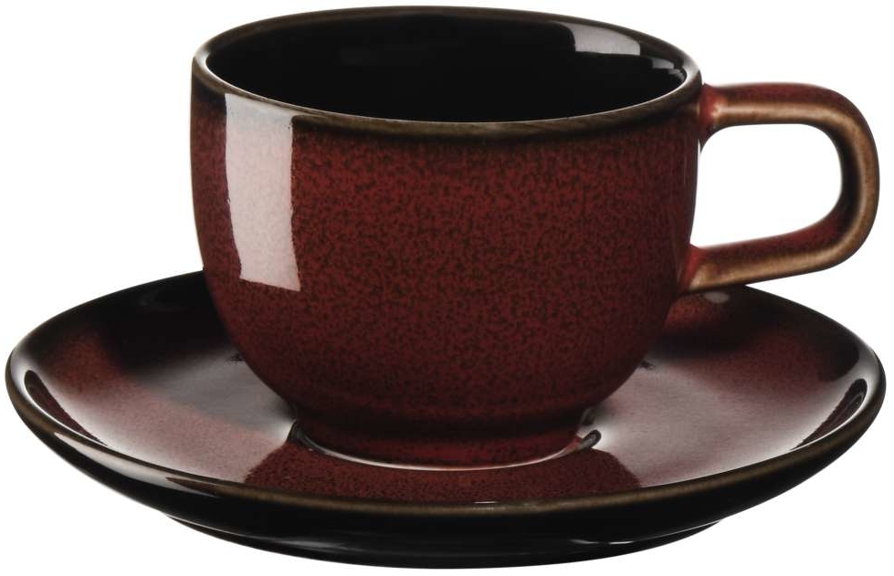 ASA kolibri rusty red Espressotasse mit Untere 0,06 l