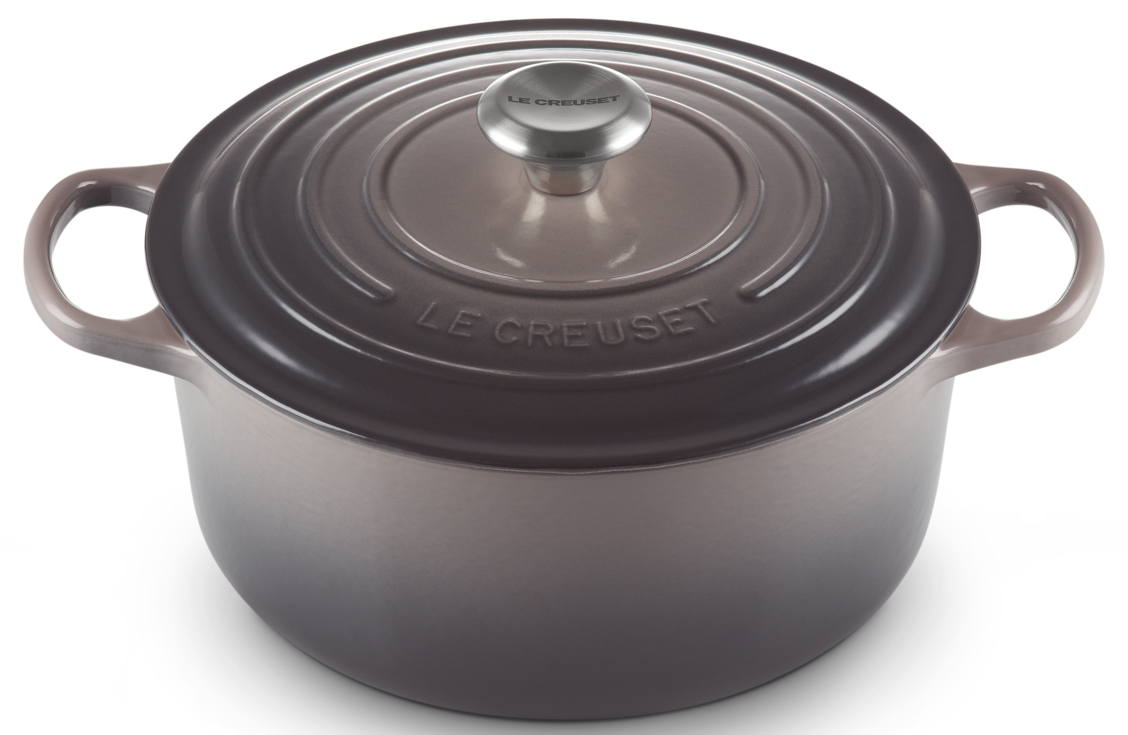 Le Creuset Bräter Signature rund flint 26cm