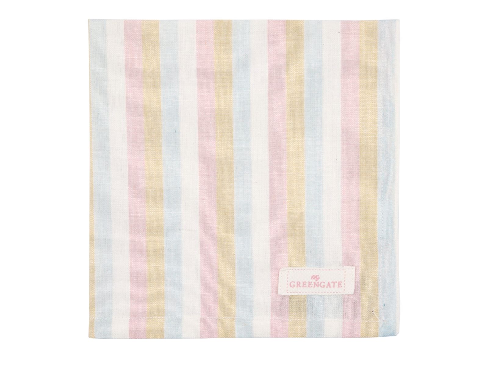 Greengate Callie Stoffserviette white 40 x 40 cm