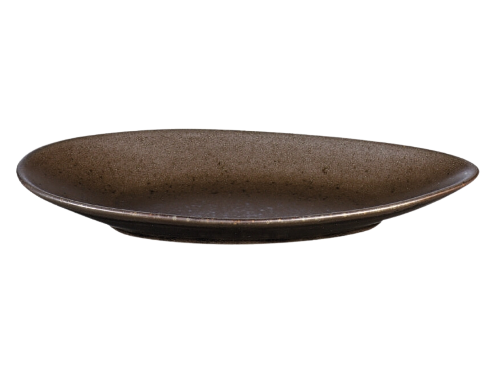 ASA CUBA ovale Platte marone 24,6 cm