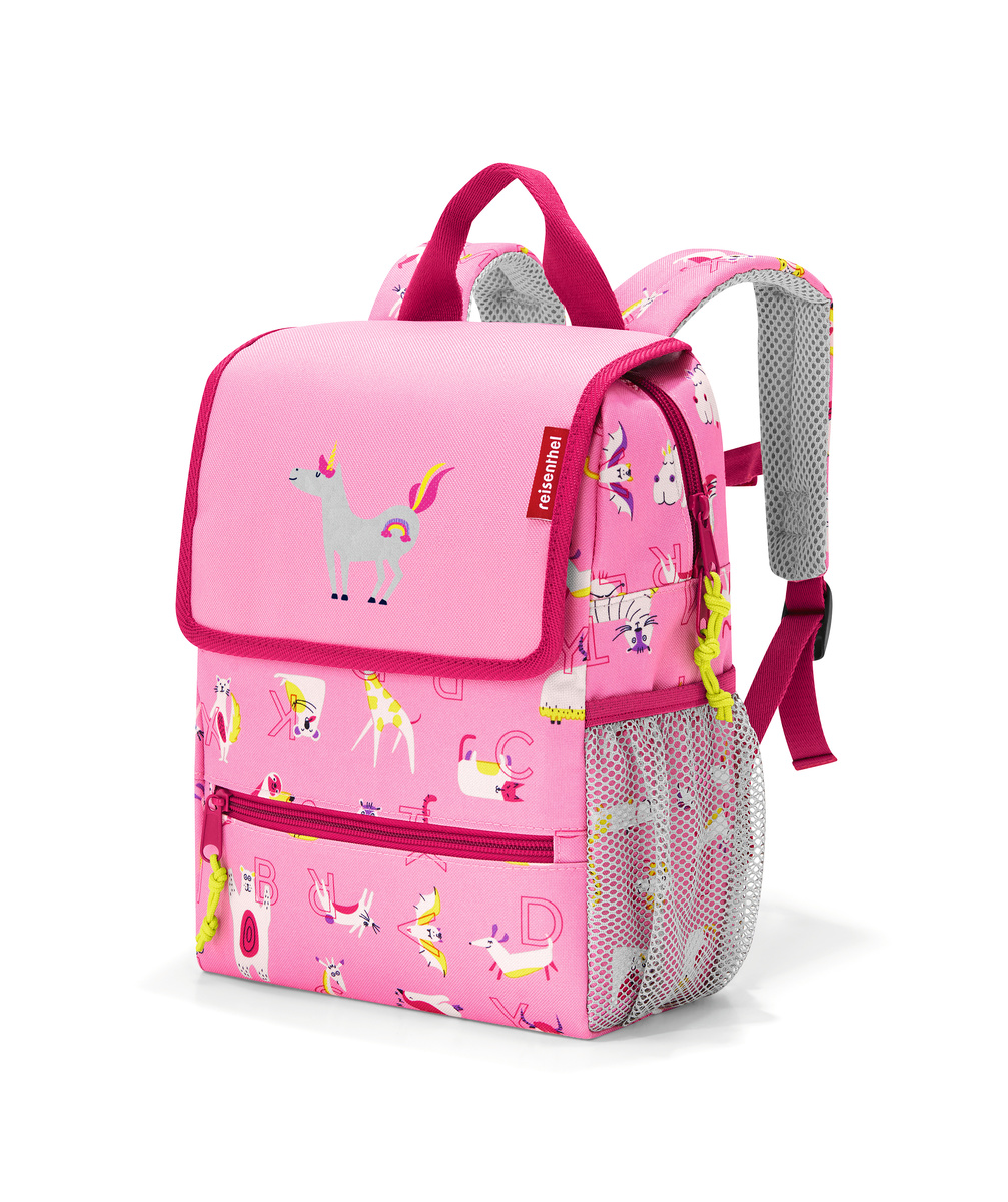 reisenthel backpack kids abc friends pink