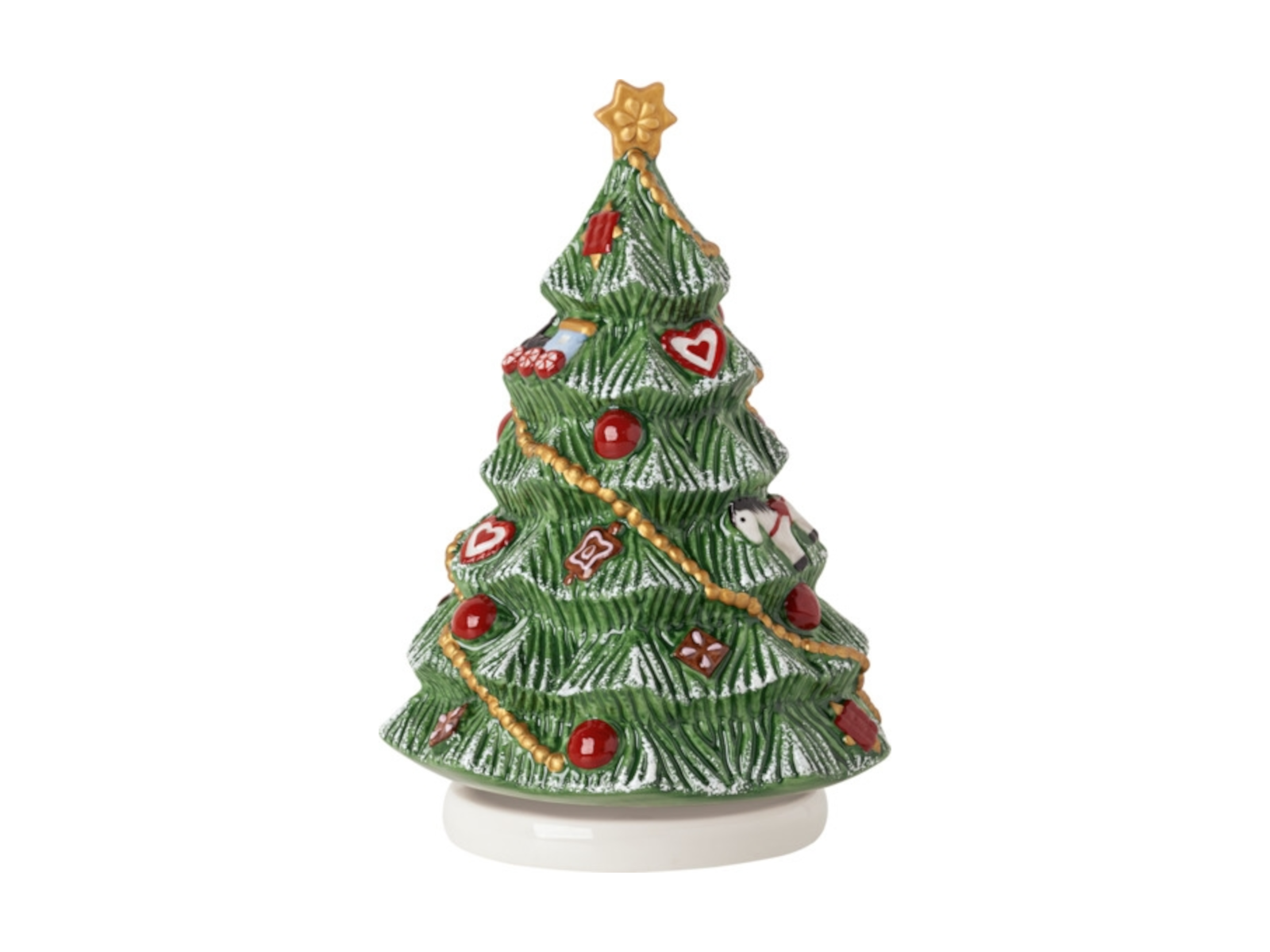 Villeroy &amp; Boch Nostalgic Melody Weihnachtsbaum drehend Freisteller