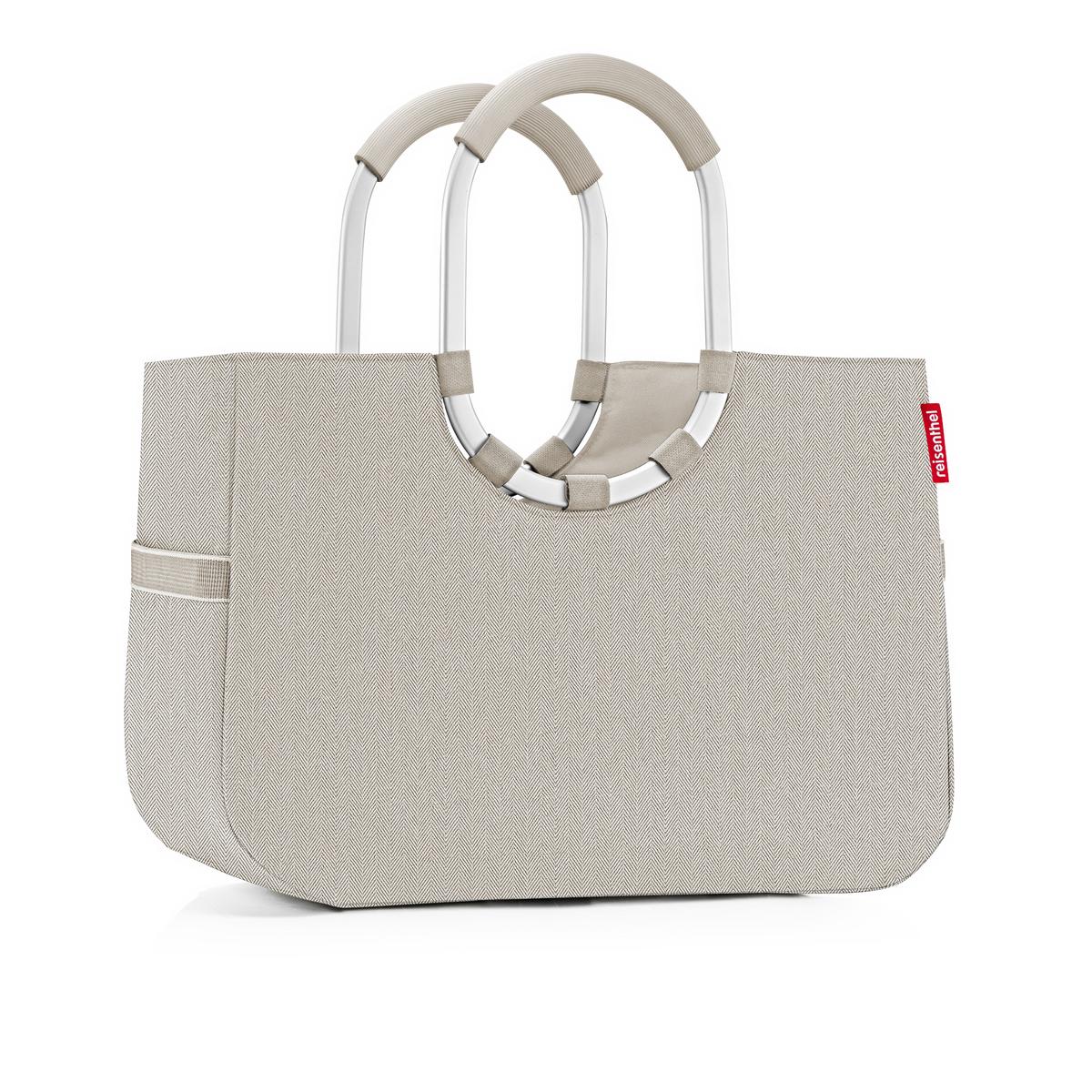 reisenthel loopshopper L herringbone sand Freisteller 3