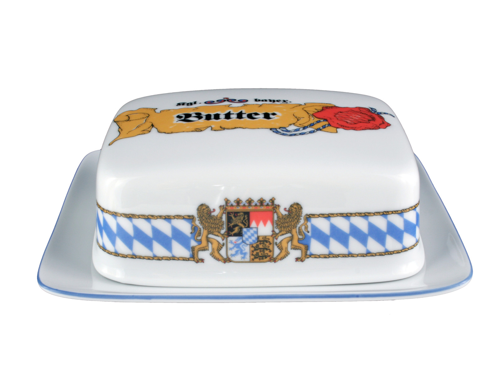 Seltmann Weiden Compact Bayern Butterdose 250g Freisteller 