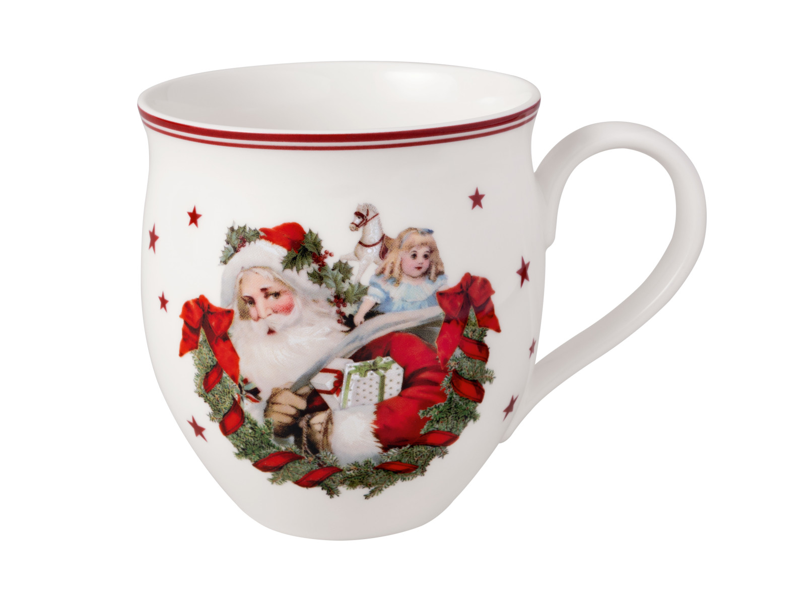 Villeroy &amp; Boch Toy's Delight Henkelbecher Santa Claus 0,39l Freisteller1