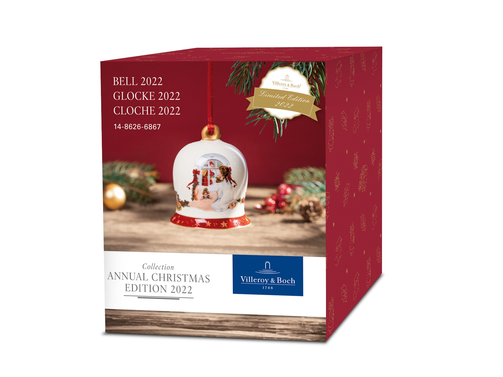 Villeroy & Boch Annual Christmas Edition Glocke 2022