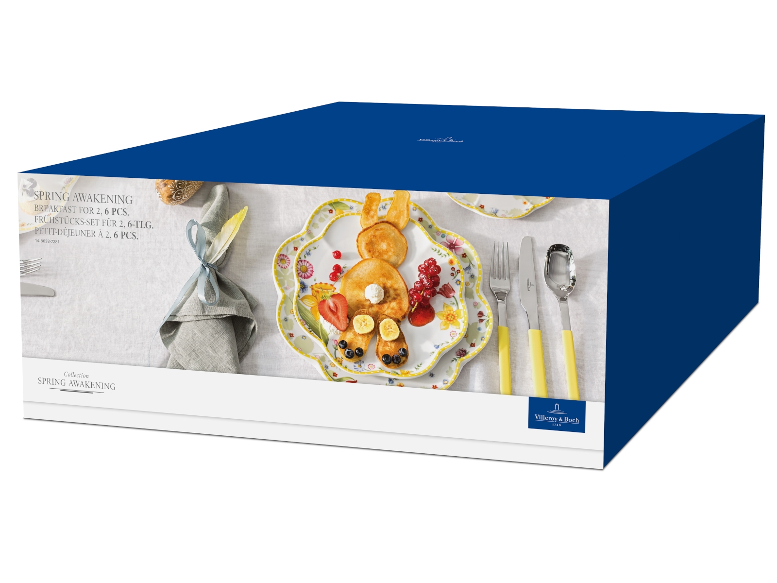 Villeroy & Boch Spring Awakening Frühstücks-Set für 2, 6tlg.