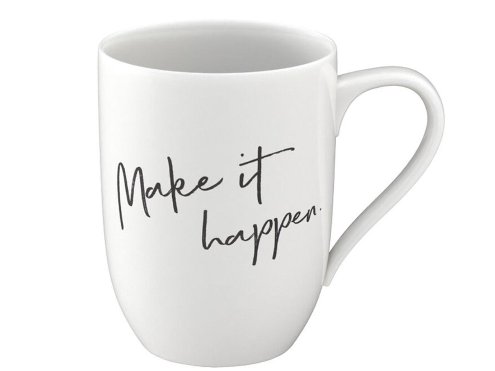 Villeroy & Boch Statement Becher mit Henkel Make it happen 0,34 l