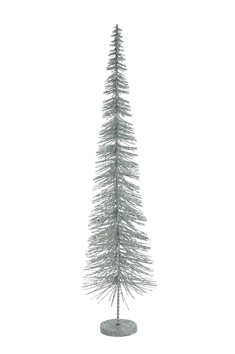 Giftcompany Seoul Deko-Weihnachtsbaum mit Glitzer silber 70cm