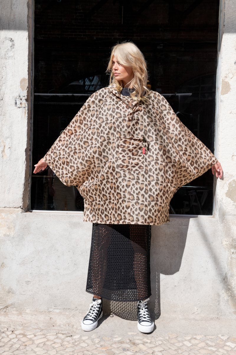 reisenthel mini maxi poncho leo macchiato