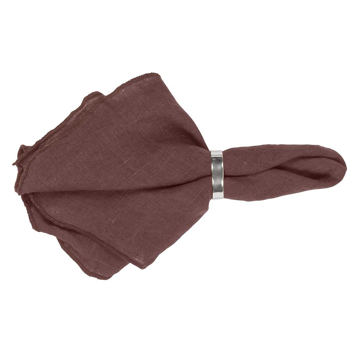 Broste Copenhagen Serviette GRACIE Eco Friendly Linen aubergine