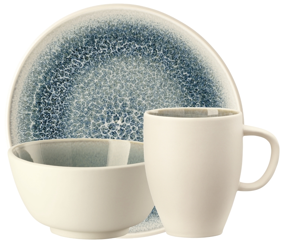 Rosenthal Junto Aquamarine Frühstücksset 12tlg