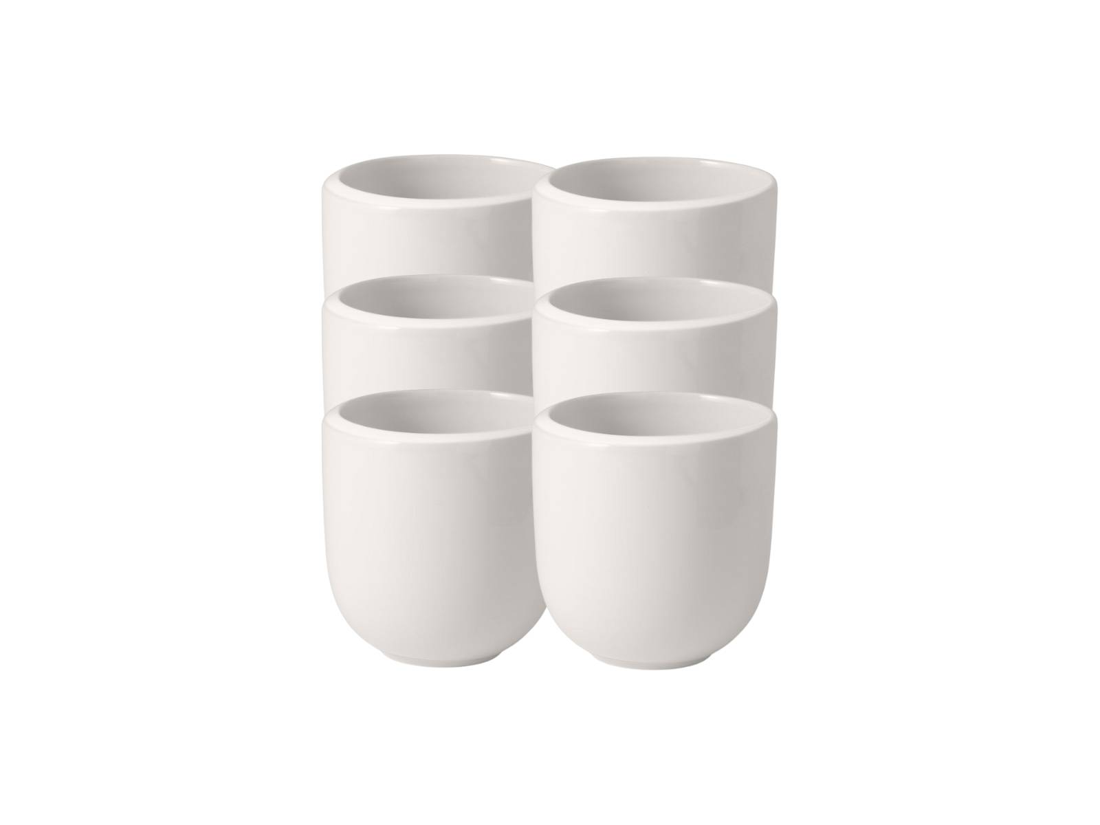 Villeroy &amp; Boch NewMoon Becher ohne Henkel 0,39 l Set6