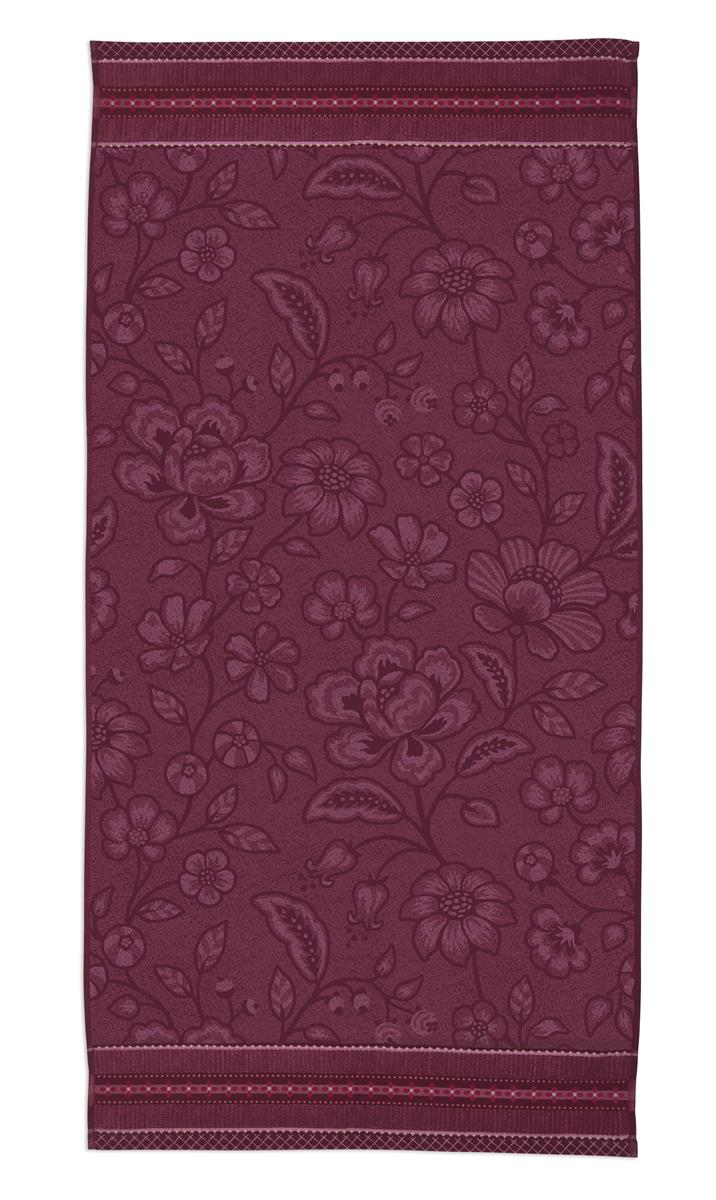 Jasmin Jaquard Duschtuch dark pink 70x140cm (1 Stück)