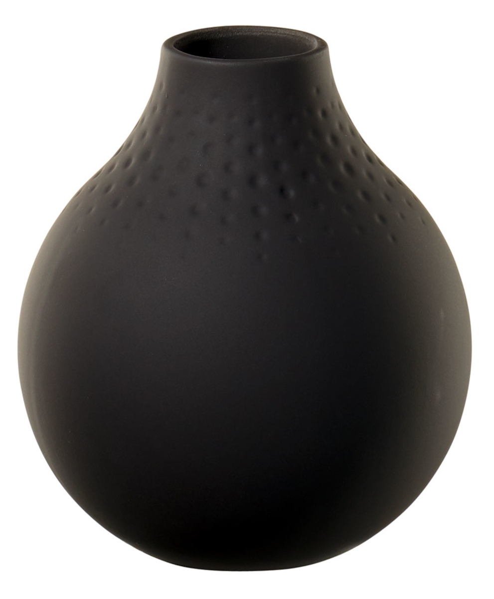 Villeroy & Boch Manufacture Collier noir Vase No.3 Perle klein