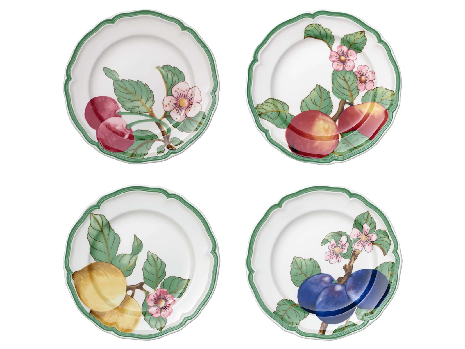 Villeroy & Boch French Garden Modern Fruits Frühstücksteller 4tlg.