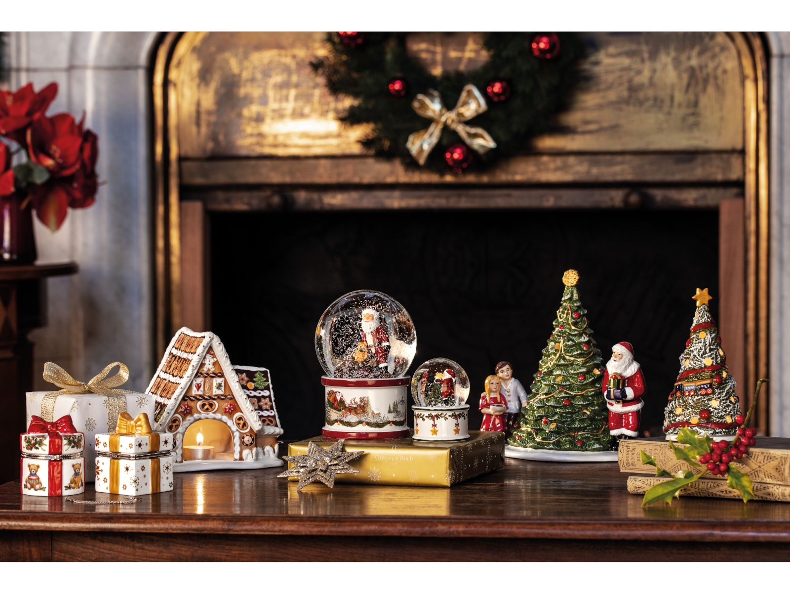 Villeroy &amp; Boch Christmas Toys Lebkuchenhaus mit Spieluhr Lifestyle