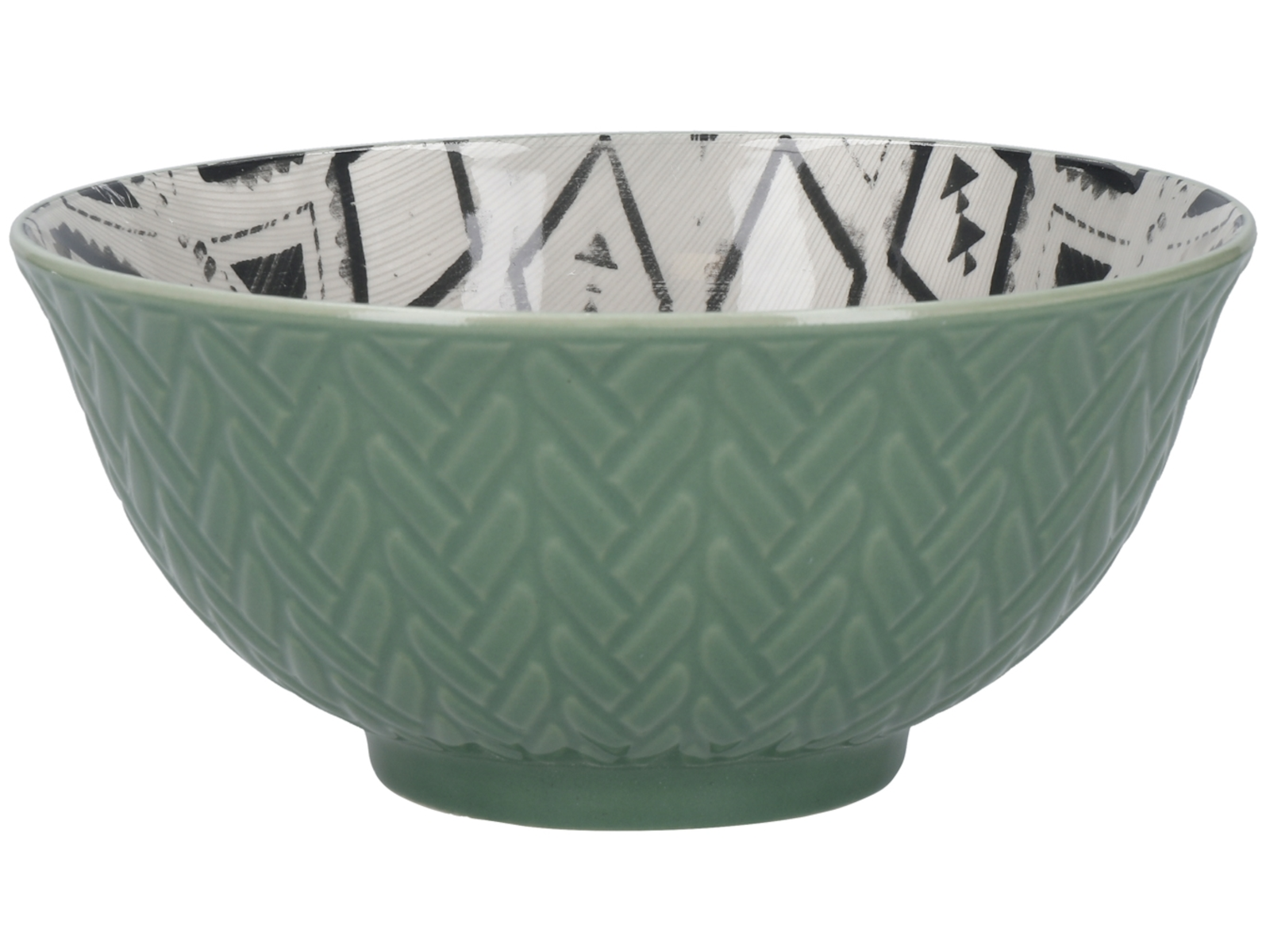 KitchenCraft Bowl Pattern 15 cm Set4