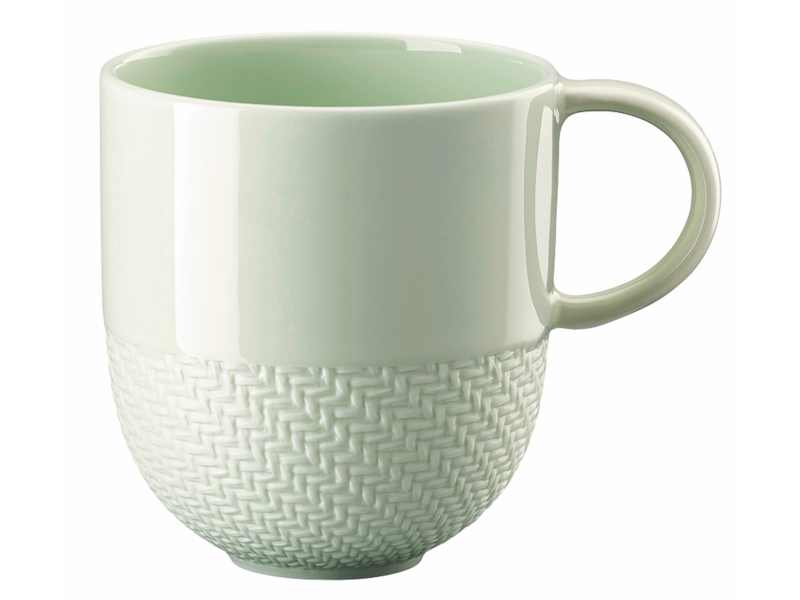 Rosenthal Kumi Mint tone Becher mit Henkel 0,33l Freisteller