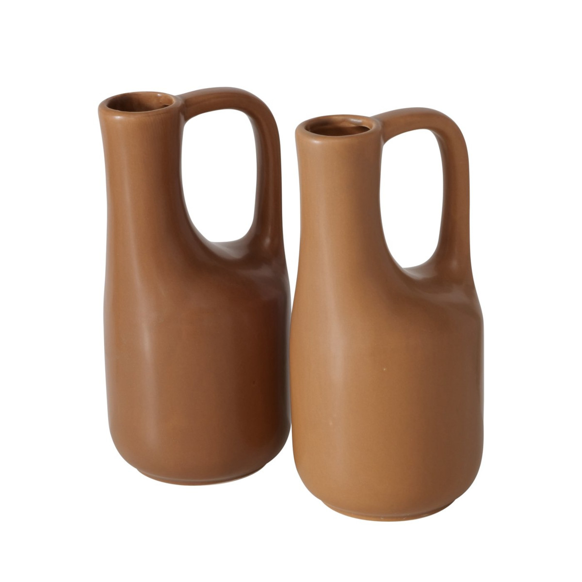 Boltze Mirosa Vase braun 18,2cm sortiert (1 Stück) Freisteller 1