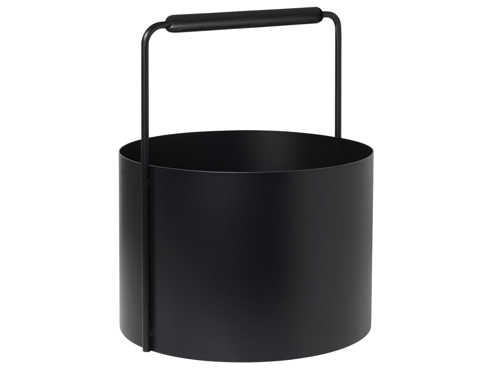 Blomus ASHI Holzkorb black oak 35 x 37 cm