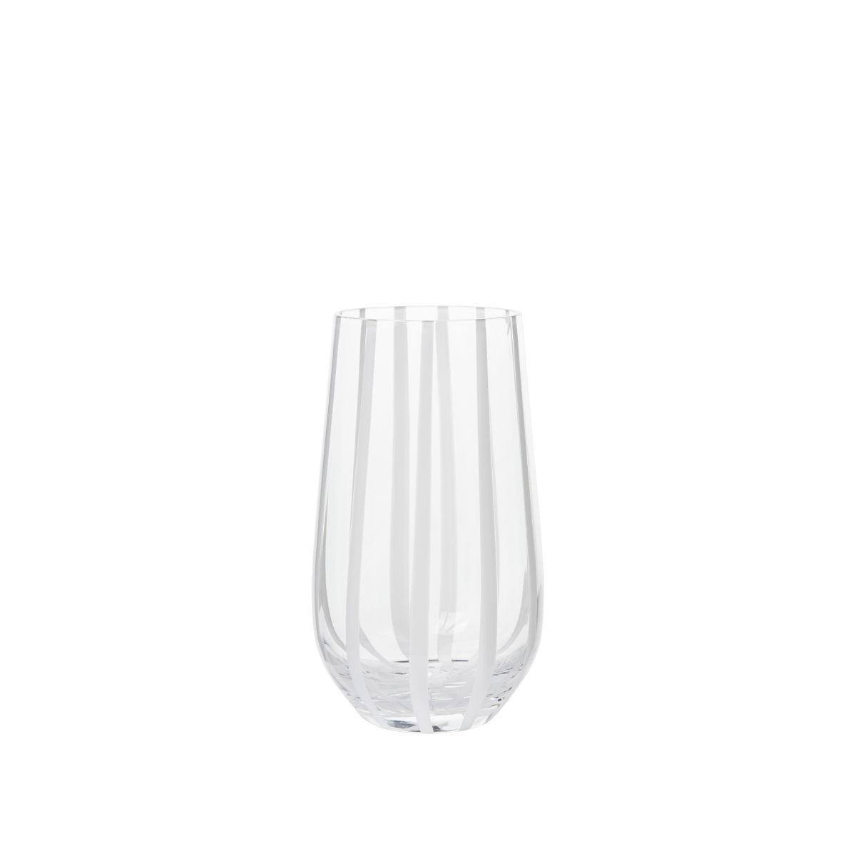 Broste Copenhagen Stripe Wasserglas 0,55l