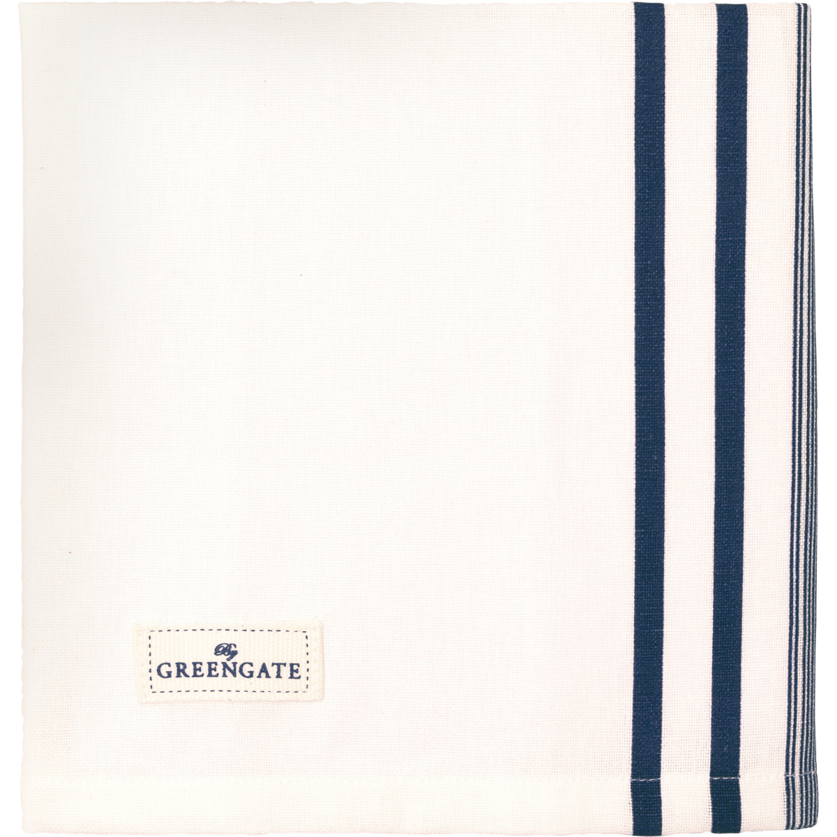 Greengate Glance Stoffserviette blue 40x40cm