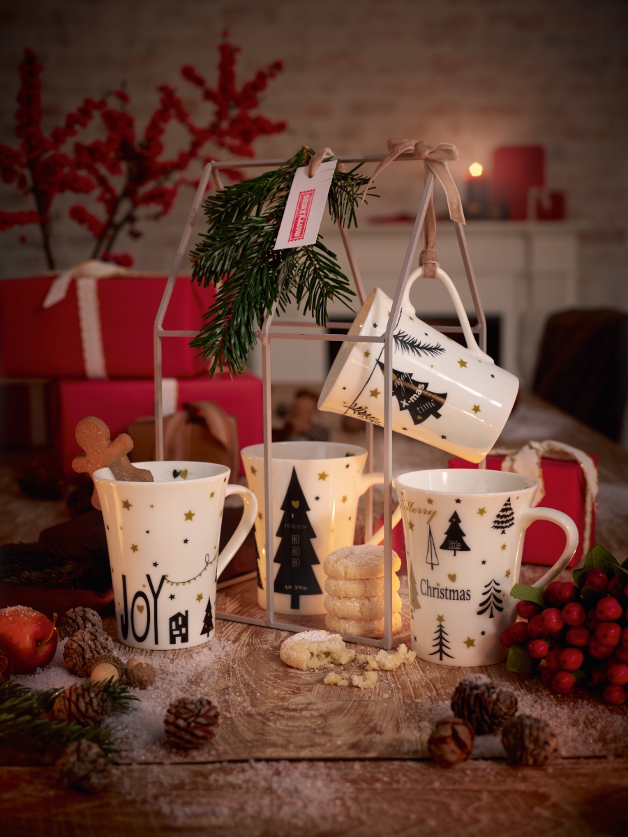 Hutschenreuther My Christmas Mug - Joy Becher mit Henkel 0,4 l