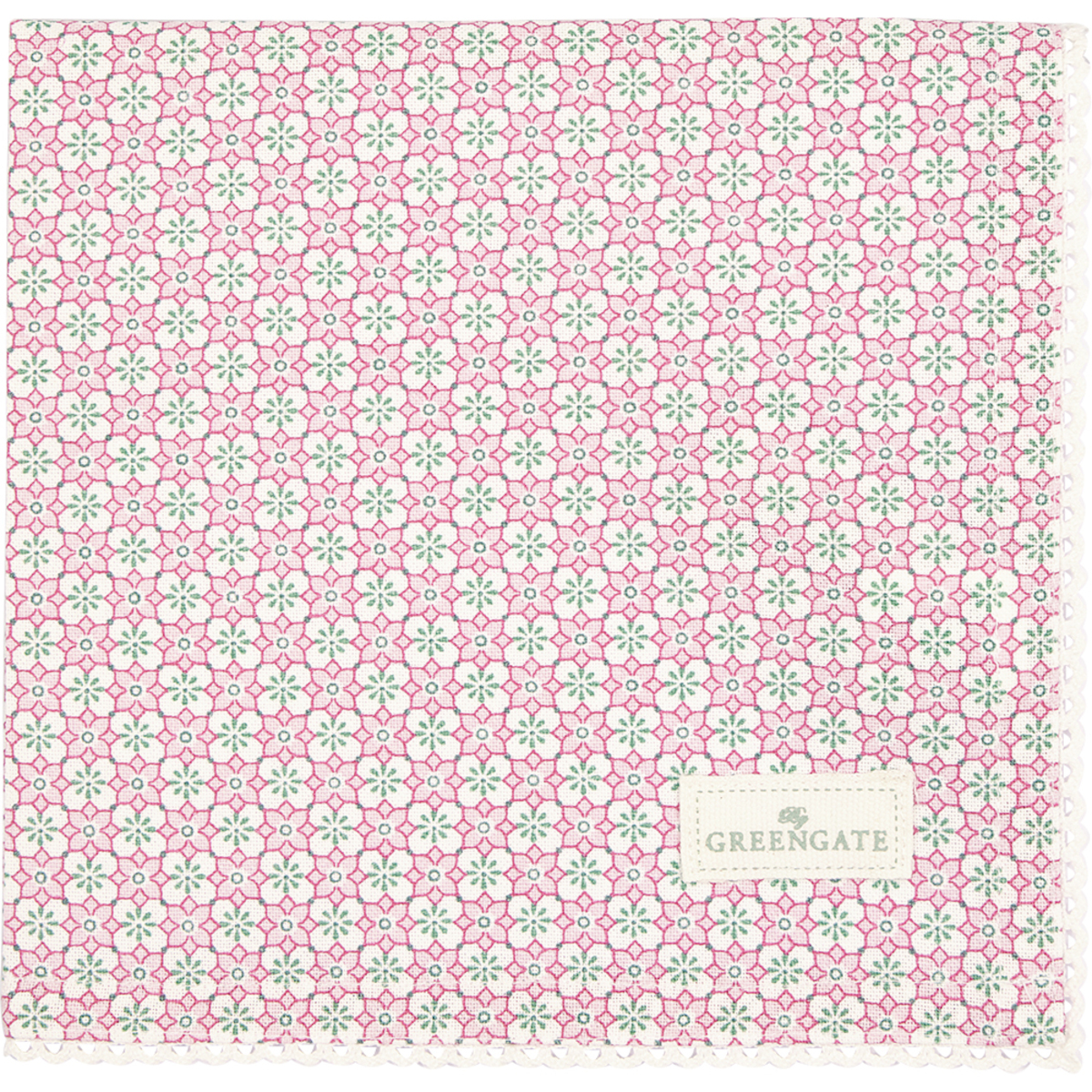 Greengate Gwen Stoffserviette pale pink 40x40 cm