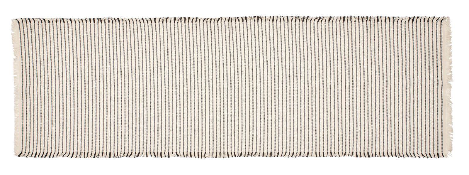 Broste Copenhagen Elouise Tischläufer off white/black 41,5x140cm