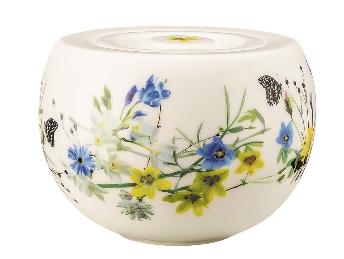 Rosenthal Brillance Fleurs des Alpes Zuckerdose 6 P.