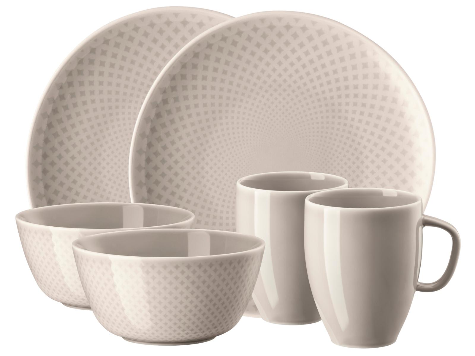 Rosenthal Junto Soft Shell Frühstücksset 6tlg