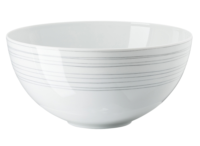 Rosenthal TAC Gropius Stripes2.0 ohne titan.Schüssel 19 cm