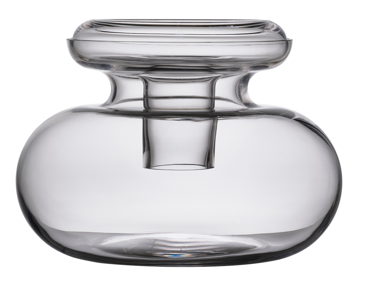 Zone Denmark Inu Vase pure clear 31,7 x 33 cm