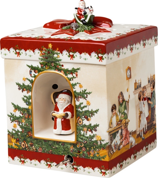 Villeroy & Boch Christmas Toys Spieluhr Paket eckig Kinder