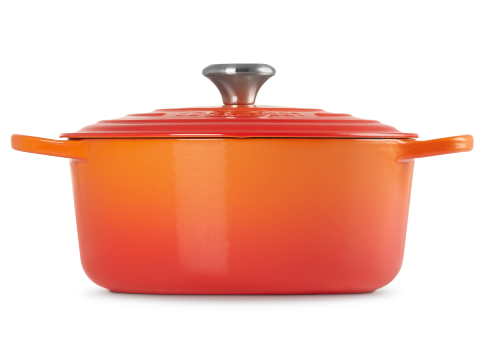 Le Creuset Bräter Signature rund ofenrot 26cm Freisteller 3