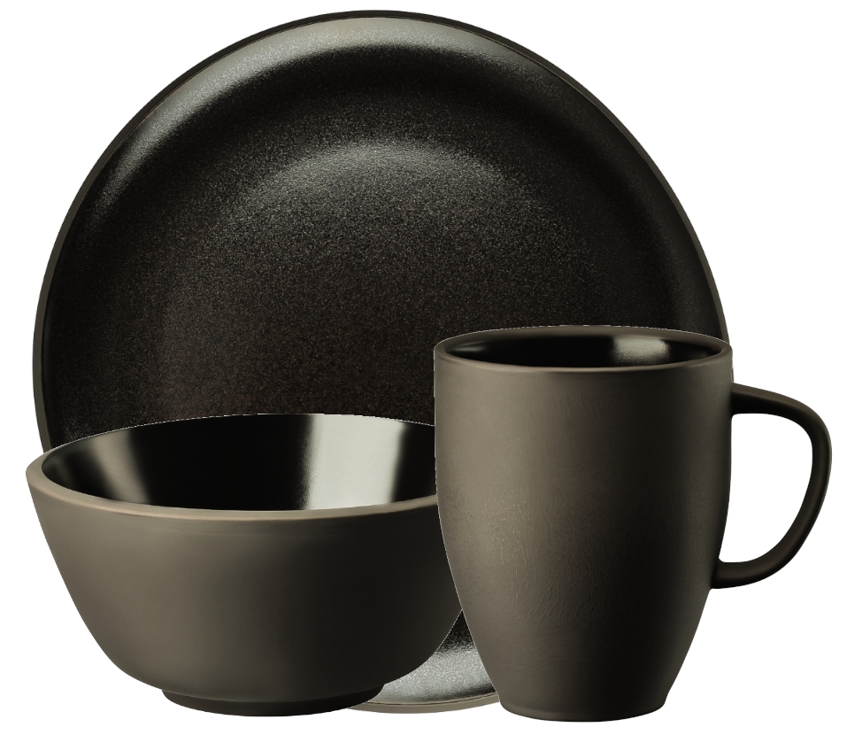 Rosenthal Junto Slate Grey Frühstücksset Set6