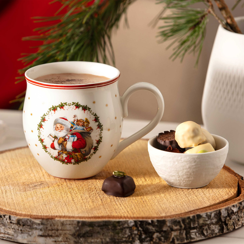 Villeroy & Boch Toy's Delight Becher mit Henkel Santa & Engel