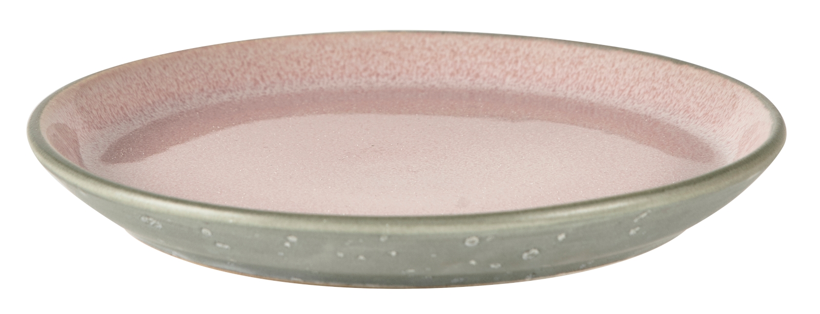 Bitz Brotteller Gastro grey/light pink 17 cm