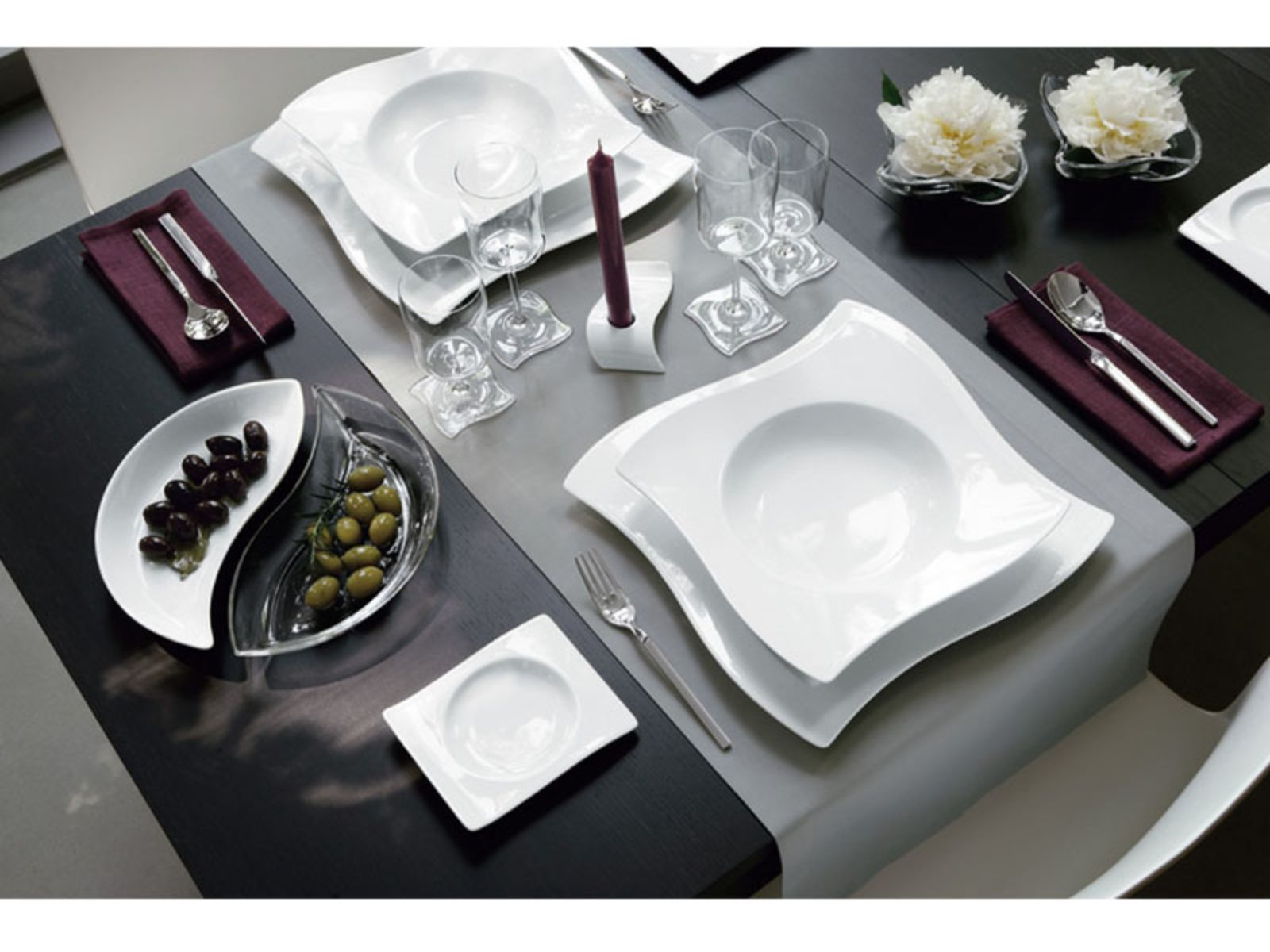 Villeroy & Boch New Wave Suppenteller 24 cm Set6