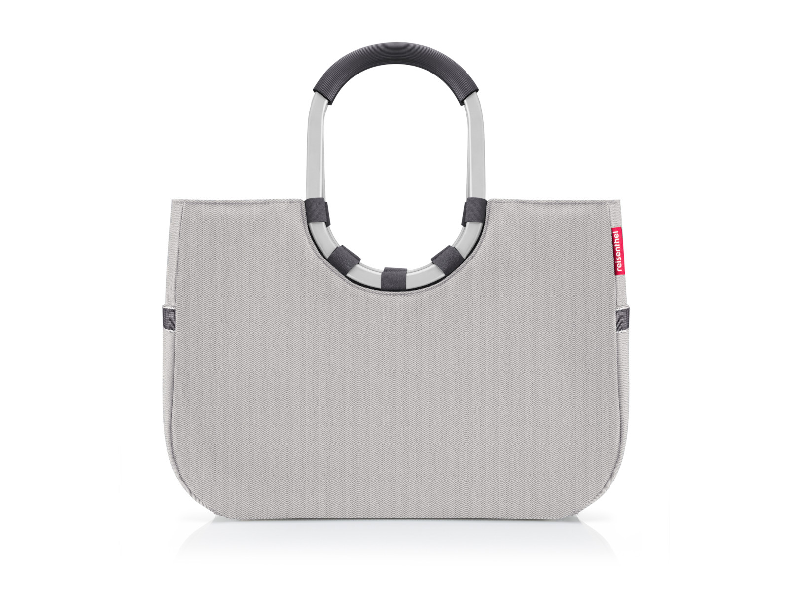 reisenthel loopshopper L herringbone grey Freisteller 1