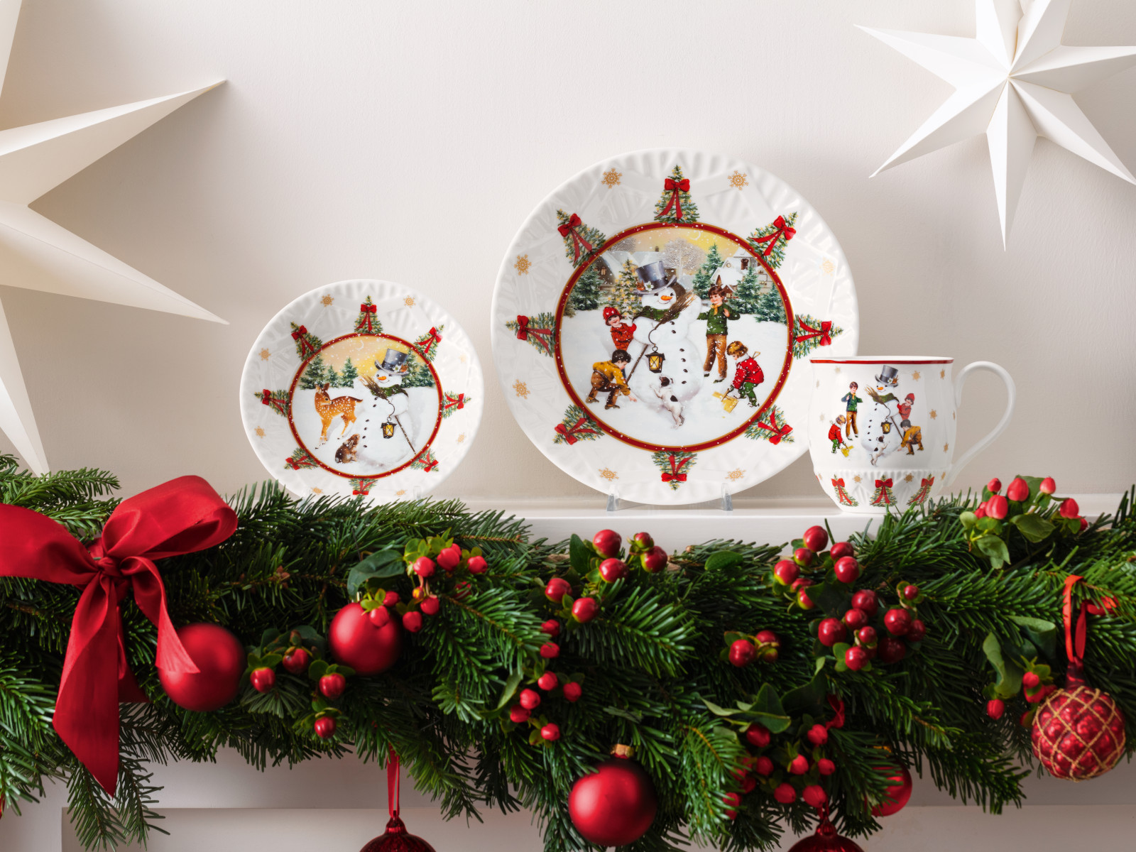 Villeroy &amp; Boch Toy's Fantasy Gobelin Platzset Santa 32x48cm Lifestyle3