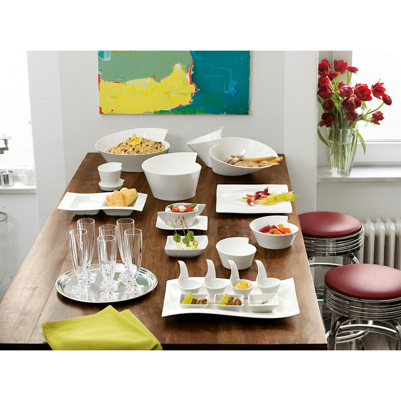 Villeroy &amp; Boch New Wave Suppen-Untertasse 15 cm Set6 Lifestyle